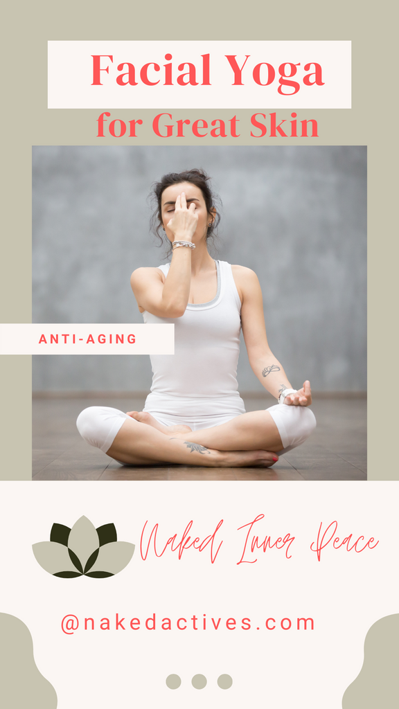 Facial Yoga Antiaging Routine , Hydrate moisturize renew skin