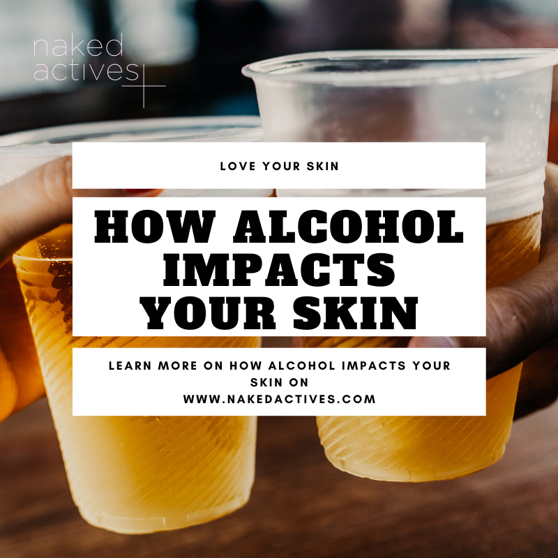 How Drinking Alcohol Impacts your Skin